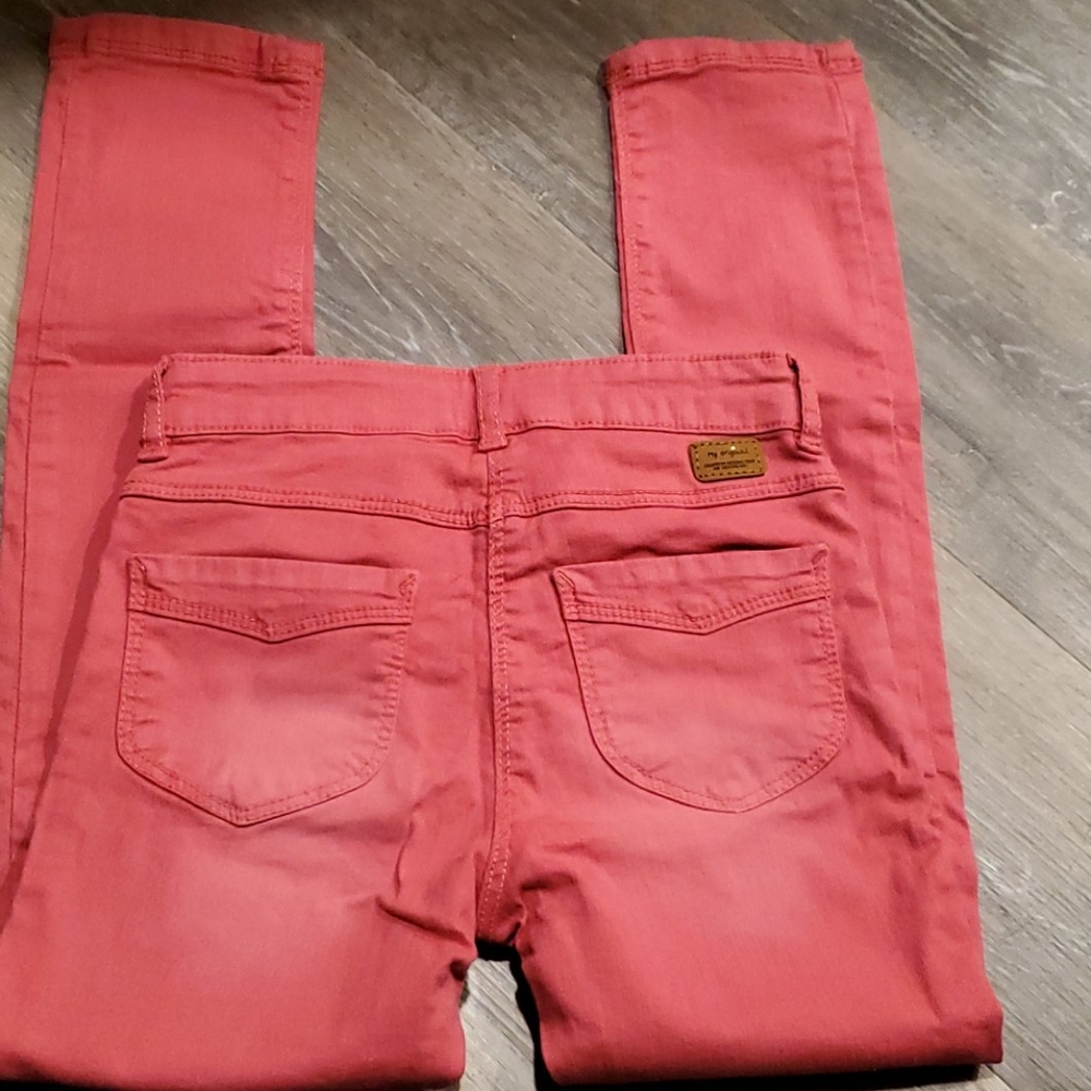 TAO French brand little girls skinny jeans 7
